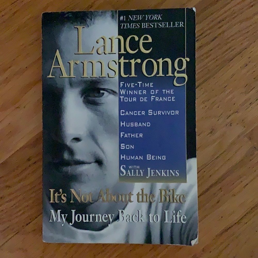 Lance Armstrong book Cyclist Olympics Cancer